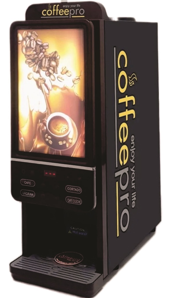 EXPENDEDORA COFFEE PRO “NAPOLI” 4 SELECCIONES EXPENDEDORA COFFEE PRO “NAPOLI” 4 SELECCIONES